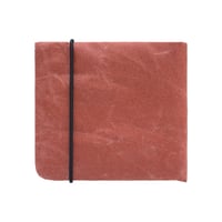２つ折り財布 テラコッタ