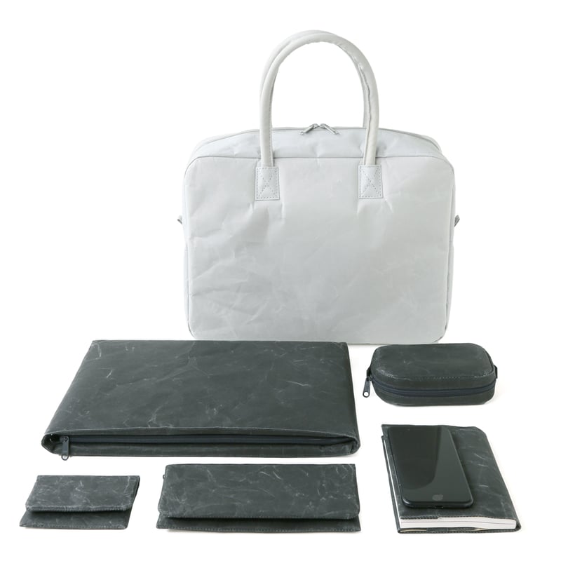 ブリーフケースM ブラック | SIWA | 紙和 公式ONLINE STORE