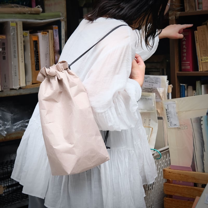 巾着マチ付きlong ダークピンク | SIWA | 紙和 公式ONLINE STORE 巾着マチ付きlong ダークピンク | SIWA | 紙和 公式ONLINE STORE