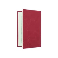 ブックカバー新書サイズ レッド
