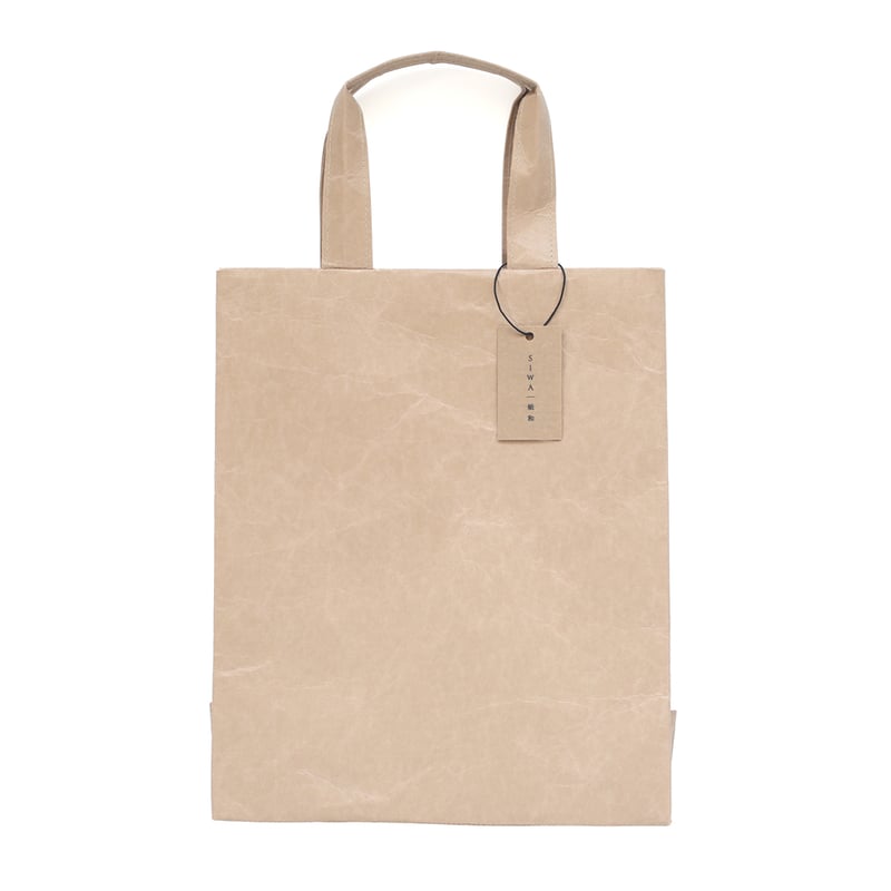 バッグスクエアS ブラウン | SIWA | 紙和 公式ONLINE STORE