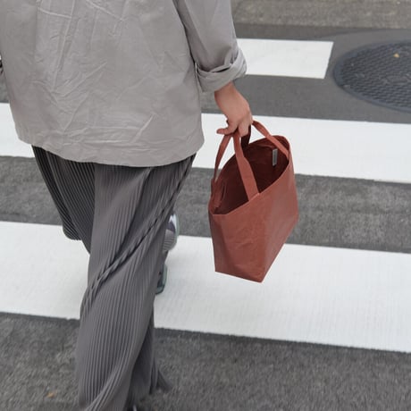 SIWA gift ミニバッグとコインケース wide テラコッタ