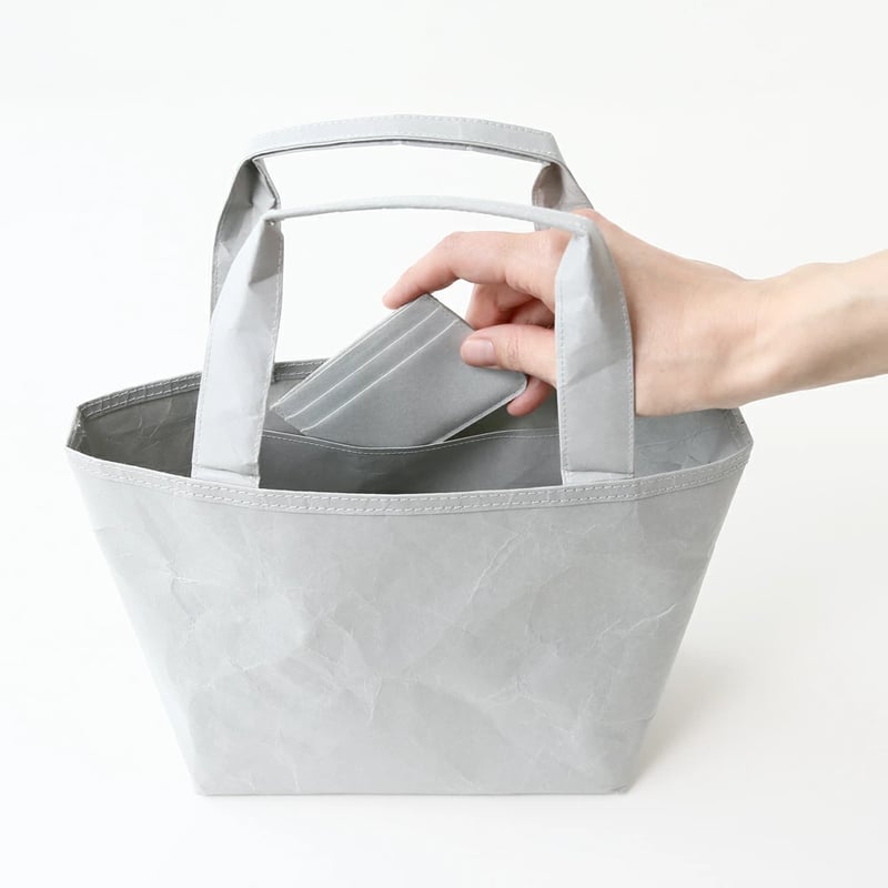 ミニバッグ グレー | SIWA | 紙和 公式ONLINE STORE
