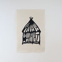 SAMIRO YUNOKI SIWA シルクスクリーン作品 楮（こうぞ） 07