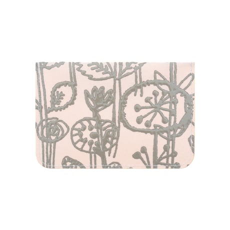 SIWA×URUSHI パスケース mina perhonen Letter of Flower