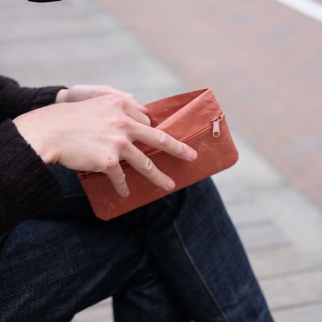 長財布 テラコッタ