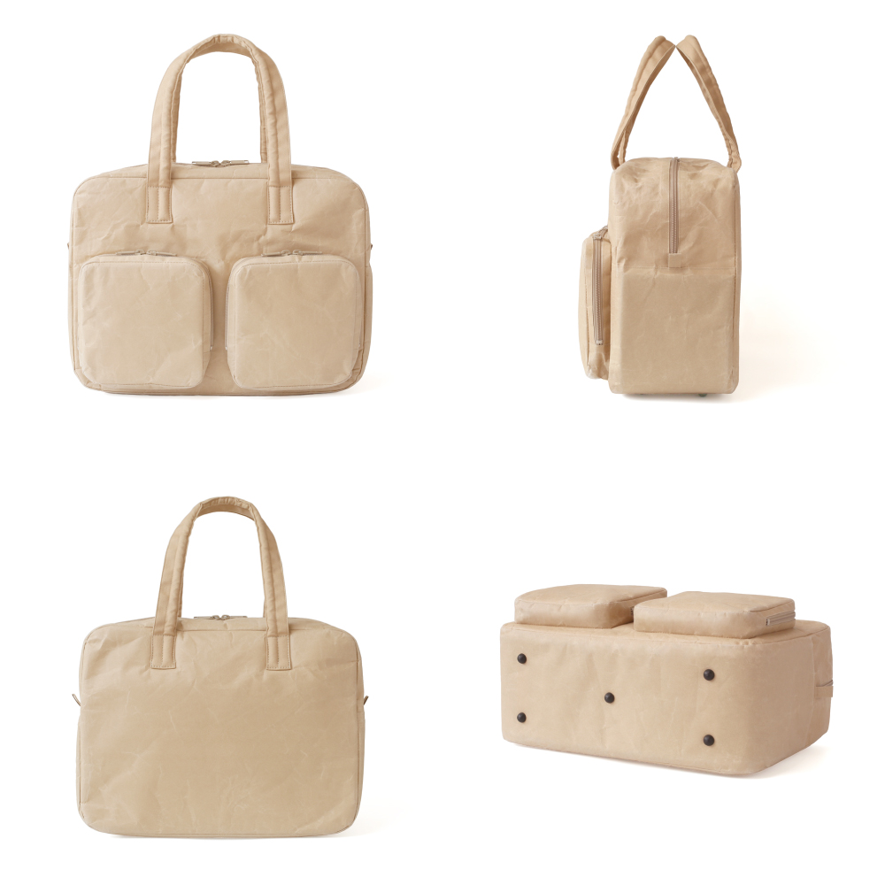 オーバーナイトバッグ ブラック | SIWA | 紙和 公式ONLINE STORE