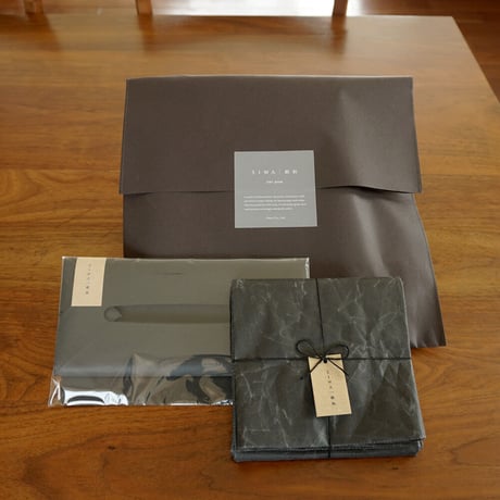 SIWA gift ティッシュボックスケース Sとボックス S ブラック