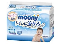 ムーニー　おしりふき　トイレに流せるタイプ　詰替