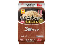 【ローリングストック対象商品】東洋水産　もち麦入り玄米ご飯（160g×3個パック）