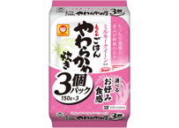 【ローリングストック対象商品】東洋水産　あったかごはんやわらか炊き（150g×3個パック）