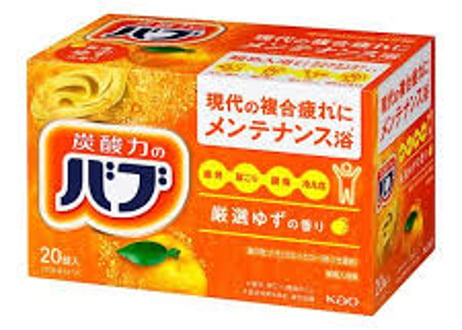 花王　バブ　　　　柚子、森の香り