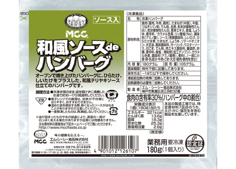 和風ソースdeハンバーグ