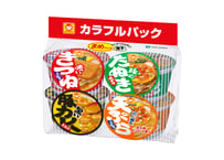 【ローリングストック対象商品】東洋水産　マルちゃんまめカラフルパック（172g×4食入り）