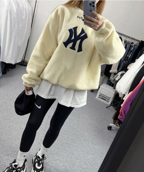 NEW YORK ボアフリース