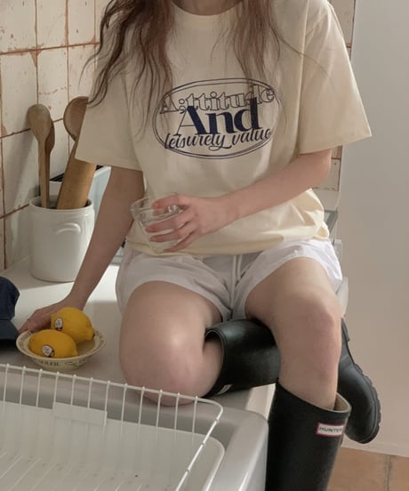 And プリントTシャツ