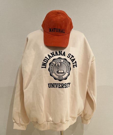 INDIANANA ロゴスウェット
