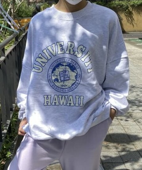 UNIVERSITY ロゴスウェット