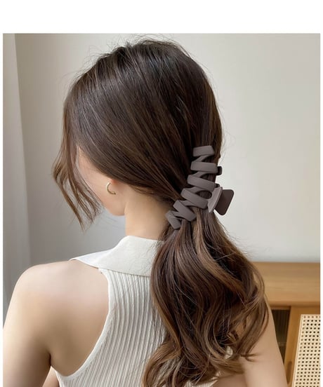 ジグザグ ヘアクリップ