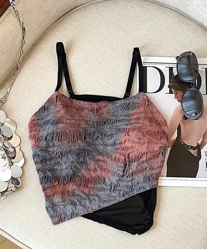 イエナ　カップ付きキャミソール CASUCA HADA/カスカアーダ】SHELLTOP MEDIUM カップ付き