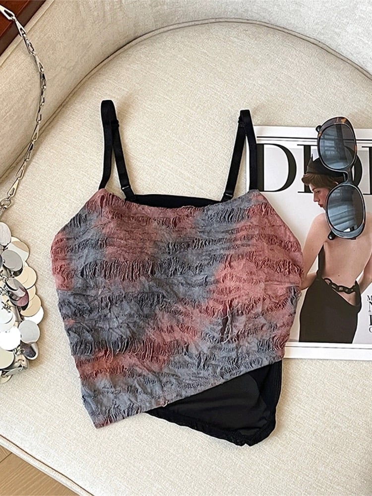 カップ付きウエスタンキャミソール | EYARN