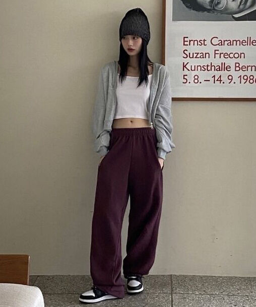 ドローストリング スウェットパンツ | EYARN