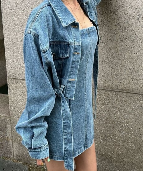 デニムジャケット＆ワンピース SET