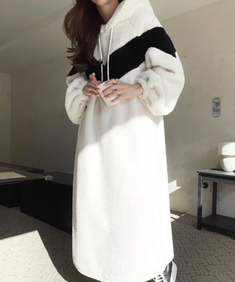 ボアフリース ワンピース | EYARN