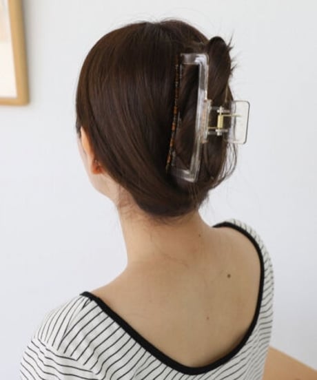 ヘアクリップ スクエア