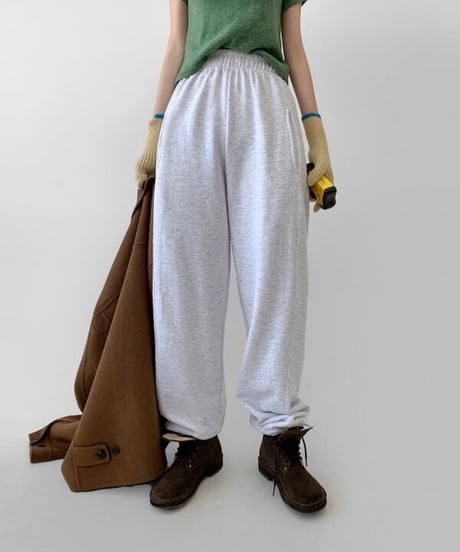 ドローストリング スウェットパンツ
