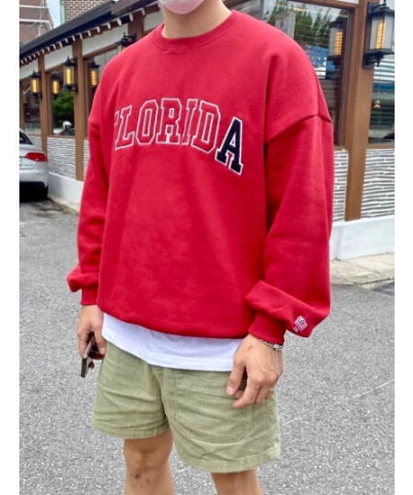 FLORIDA オーバーフィットスウェット