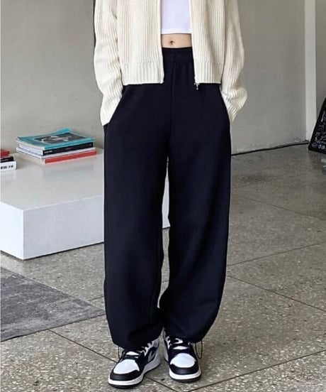 ドローストリング スウェットパンツ