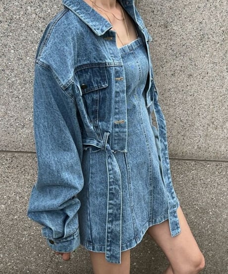 デニムジャケット＆ワンピース SET