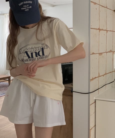 And プリントTシャツ