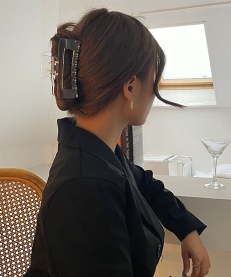 ヘアクリップ スクエア