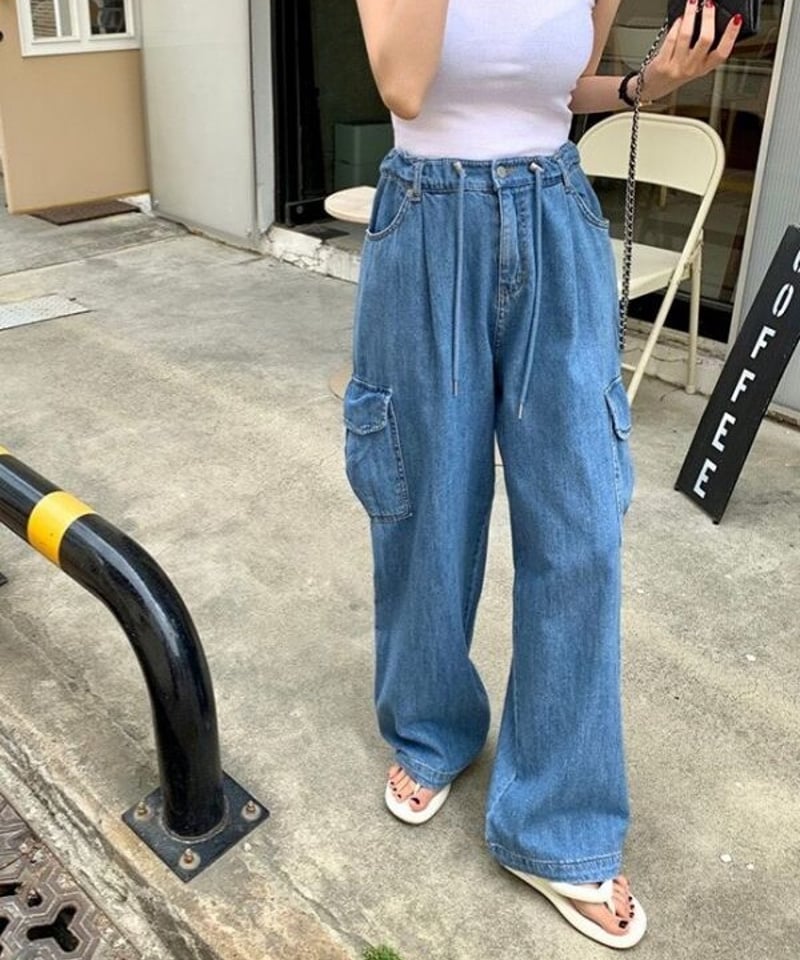 デニムカーゴパンツ | EYARN