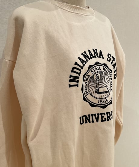 INDIANANA ロゴスウェット