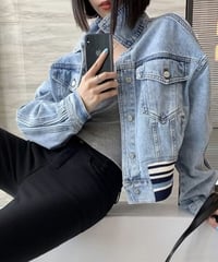 レトロ デニムジャンパー