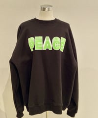 PEACE ロゴスウェット