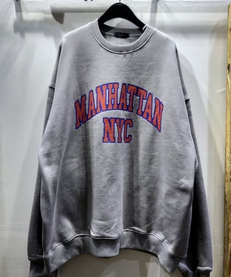 MANHATTAN NYC ロゴスウェット