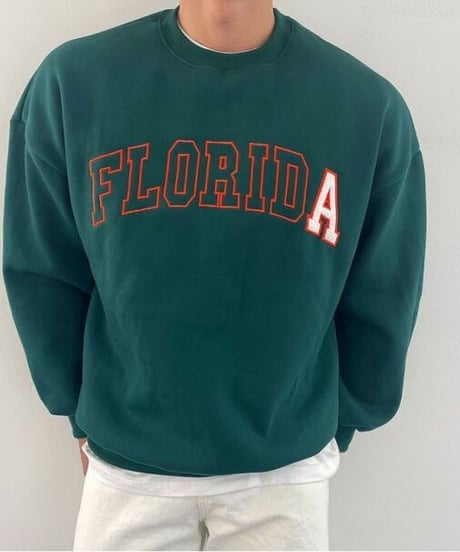 FLORIDA オーバーフィットスウェット