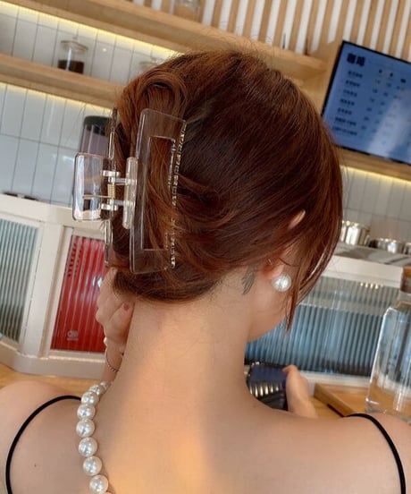 ヘアクリップ スクエア