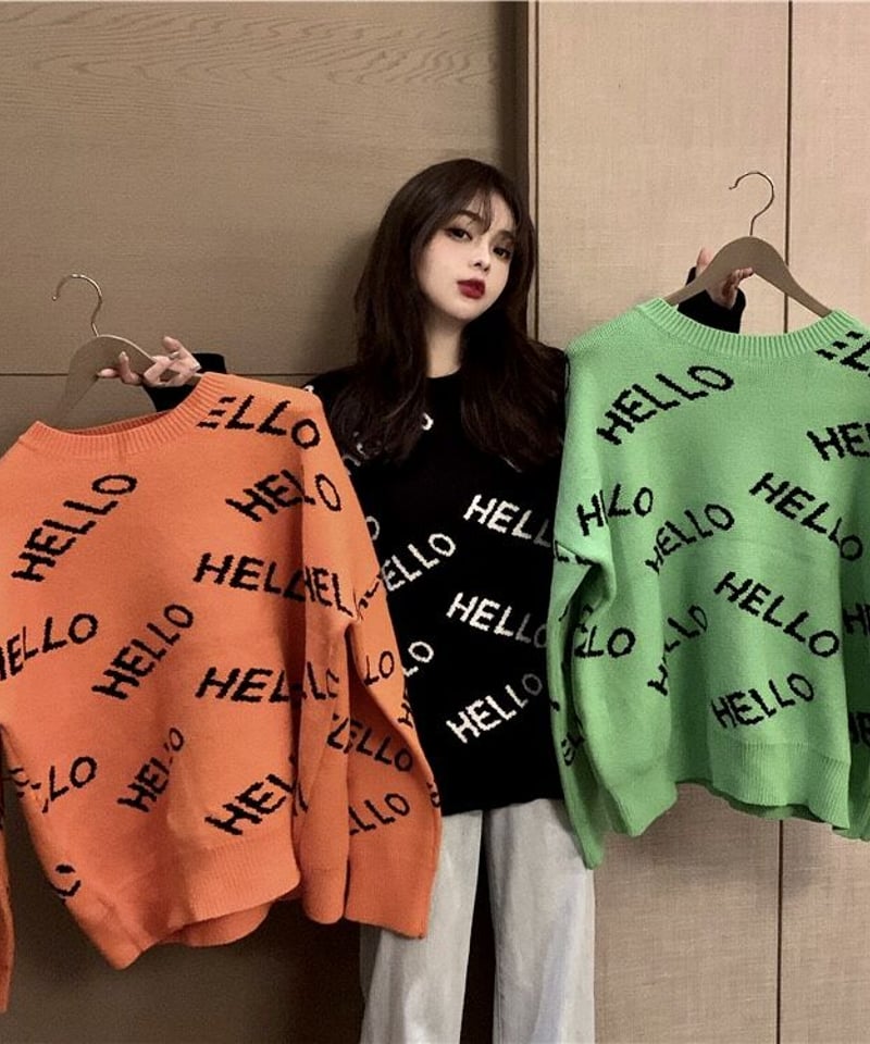 HELLO ニットセーター | EYARN HELLO ニットセーター | EYARN