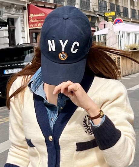 NYC ロゴ ベースボールキャップ