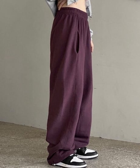 ドローストリング スウェットパンツ