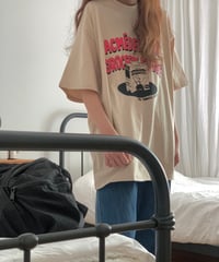 CEREAL BEAR オーバーサイズ プリントＴシャツ