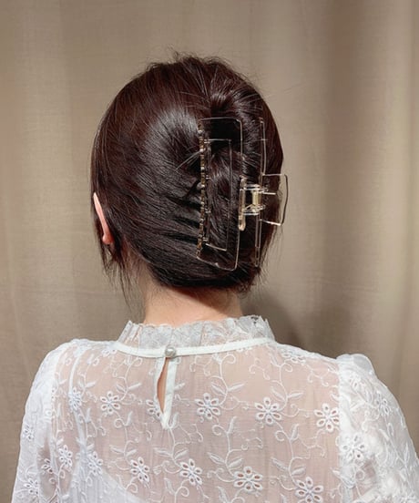 ヘアクリップ スクエア