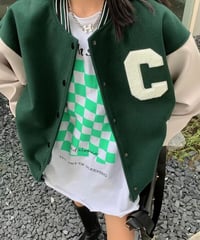 C ブルゾン ベースボールジャケット