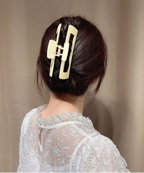 ヘアクリップ スクエア