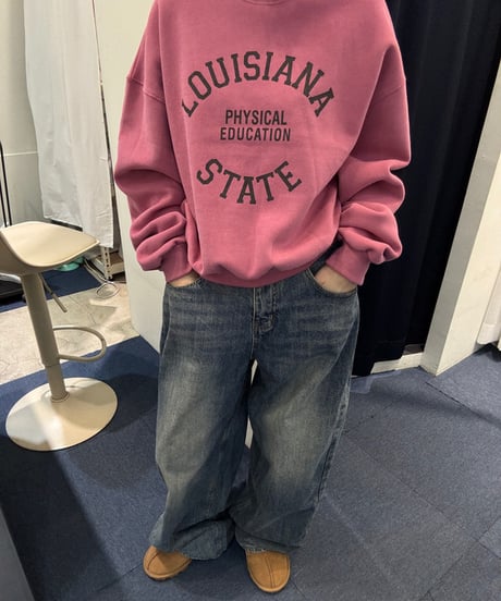 LOUISIANA STATE ロゴスウェット